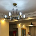 Люстра на штанге MONTALEMBERT L105 Brown