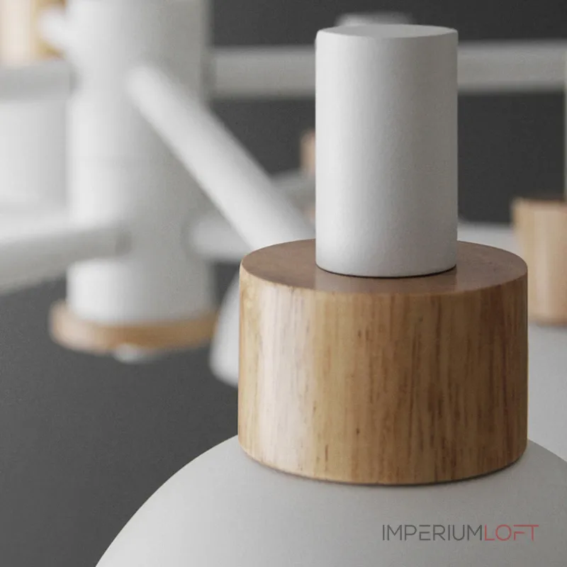 Люстра на штанге FANTA A 4 lights White от ImperiumLoft