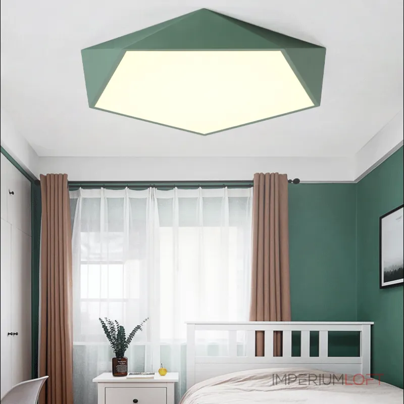Потолочный светильник GEOMETRIC B D42 Yellow от ImperiumLoft Потолочный светильник GEOMETRIC B D42 Yellow от ImperiumLoft