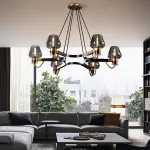 Люстра на штанге MONTALEMBERT L105 Brown