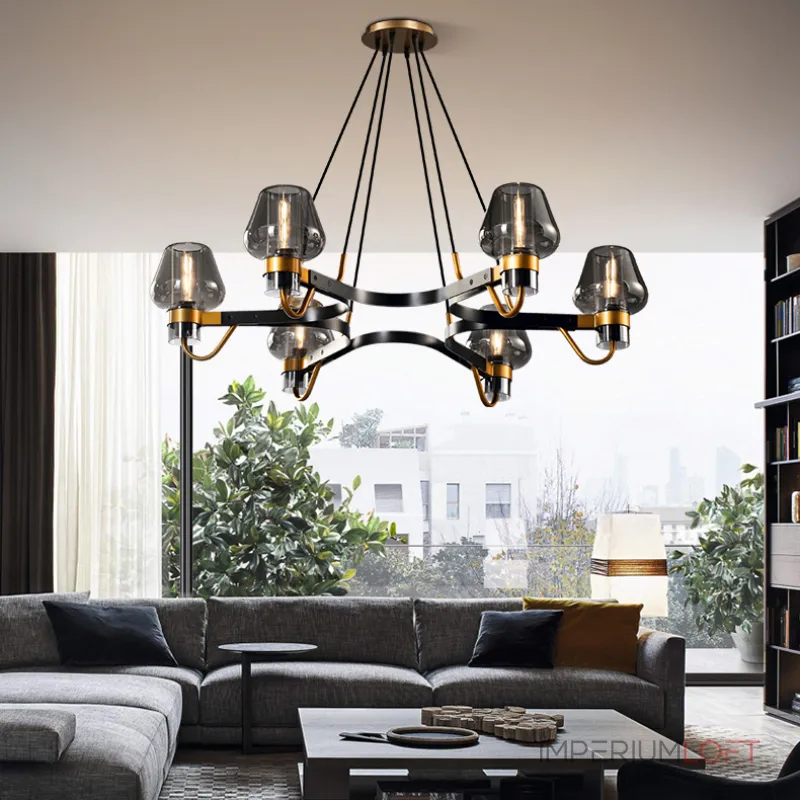 Люстра на штанге MONTALEMBERT L105 Brown