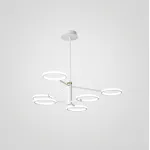 Люстра на штанге RINGLETS B Brass от ImperiumLoft