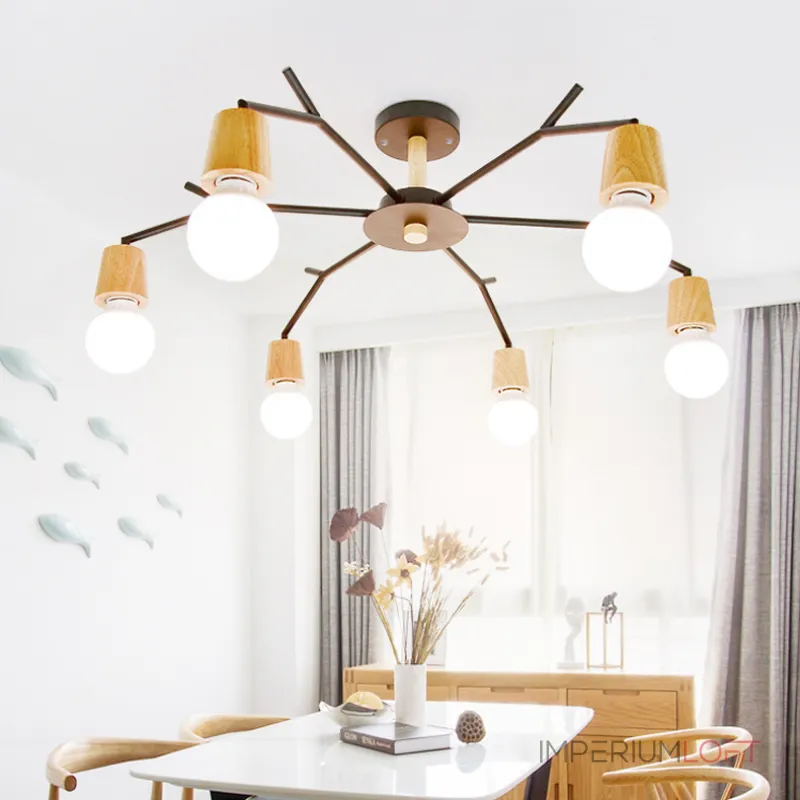 Потолочная люстра LES L3 Black