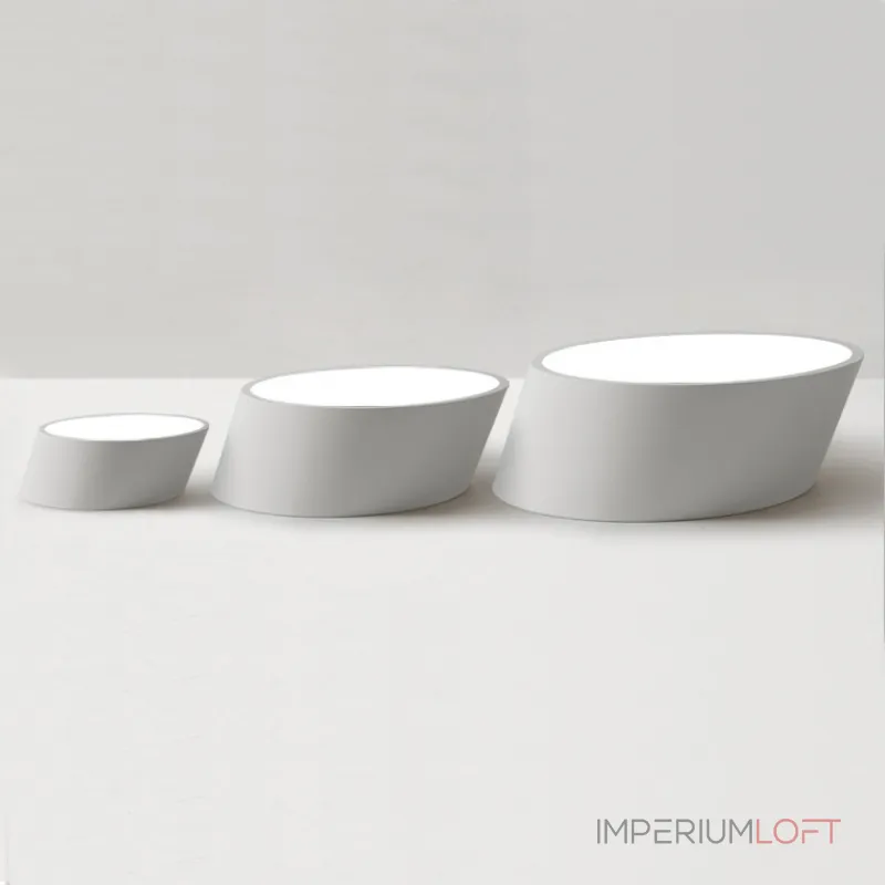 Потолочный светильник INCLINE D25 H8 White от ImperiumLoft