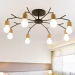 Потолочная люстра LES L3 Black