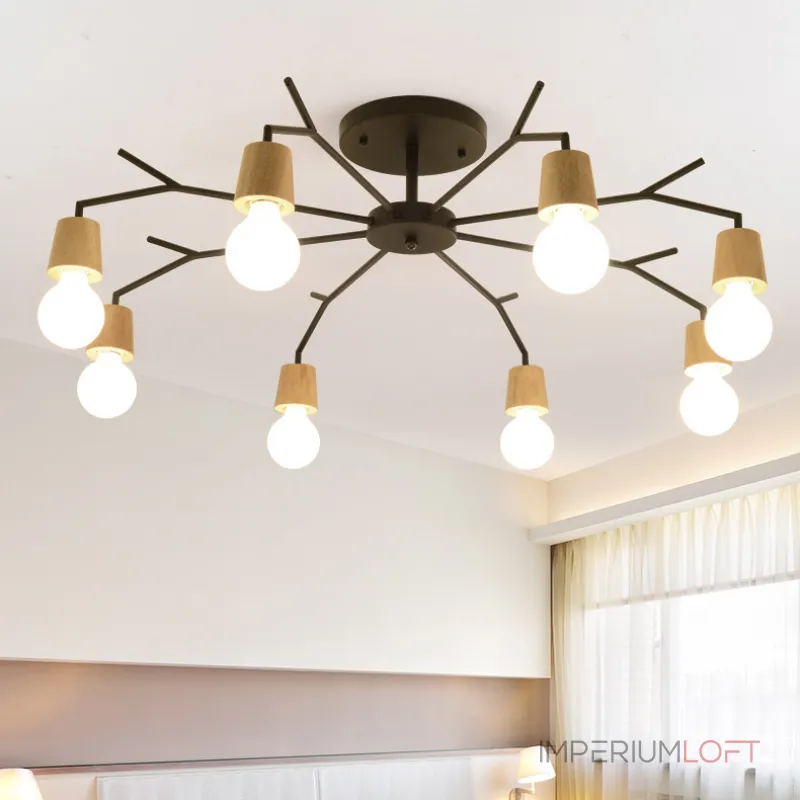 Потолочная люстра LES L3 Black