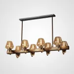 Люстра на штанге MONTALEMBERT L105 Brown