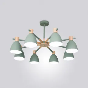 Потолочная люстра FOLKE 8 Green