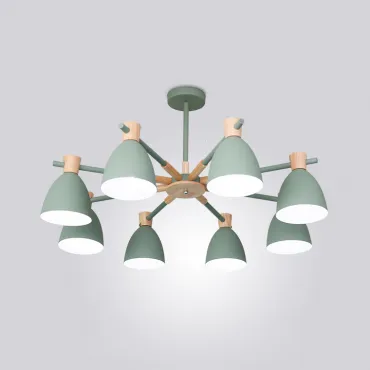 Потолочная люстра FOLKE 8 Green