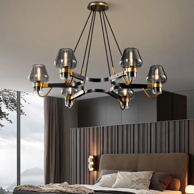 Люстра на штанге MONTALEMBERT L105 Brown