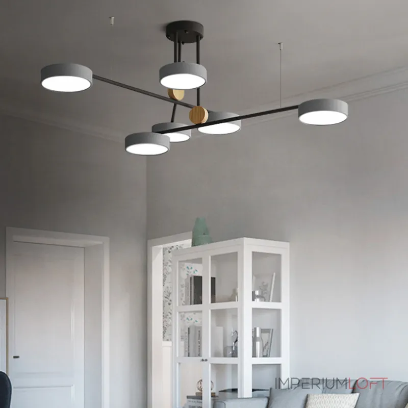 Люстра на штанге TECHNUM COLOR LED Green от ImperiumLoft