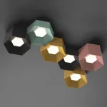 Потолочный светильник HEXAGON A H13 White от ImperiumLoft