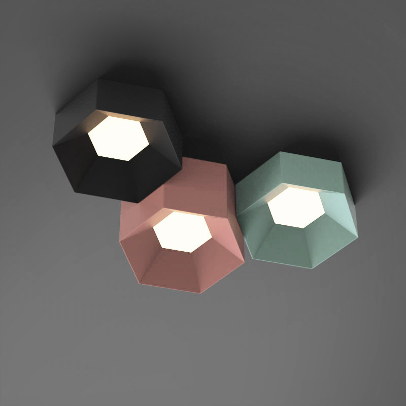 Потолочный светильник HEXAGON A H13 White от ImperiumLoft Потолочный светильник HEXAGON A H13 White от ImperiumLoft