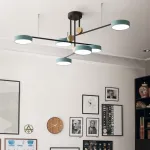 Люстра на штанге TECHNUM COLOR LED Green от ImperiumLoft
