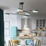 Люстра на штанге TECHNUM COLOR LED Green от ImperiumLoft