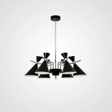 Люстра на штанге FRANKA D80 6 lamps Black