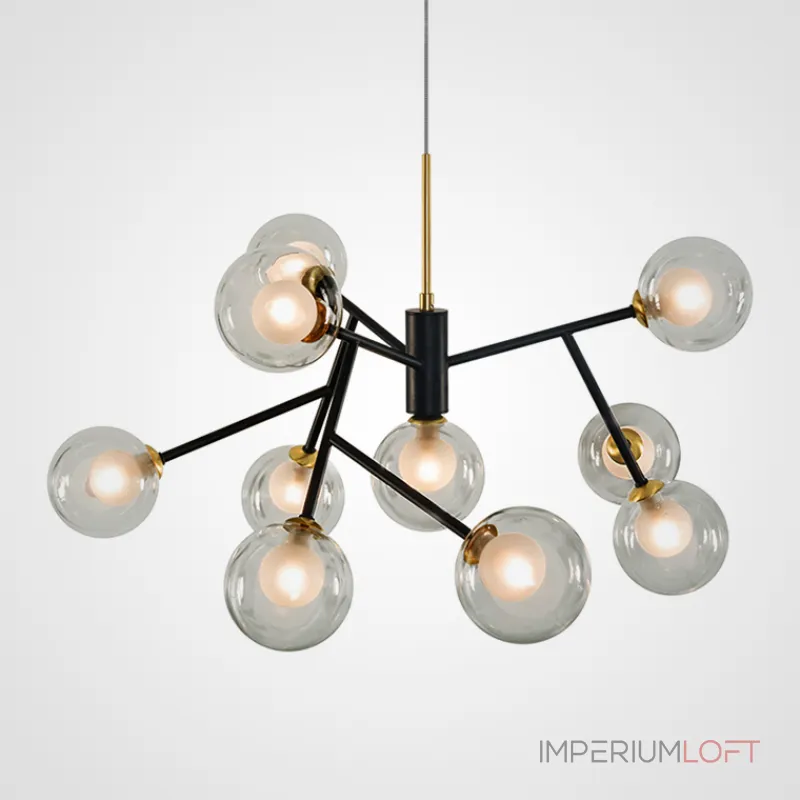 Подвесная люстра PEARL L5 Grey от ImperiumLoft Подвесная люстра PEARL L5 Grey от ImperiumLoft