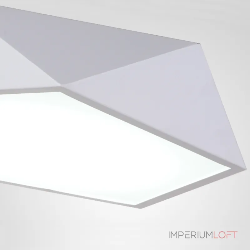 Потолочный светодиодный светильник GEOMETRIC Black D50 от ImperiumLoft