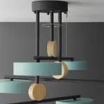 Люстра на штанге TECHNUM COLOR LED Green от ImperiumLoft
