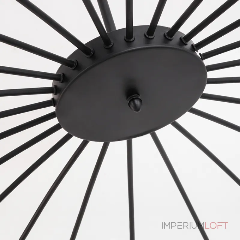 Люстра на штанге POP P40 Chandelier 24 lamps D130 Mod.B White