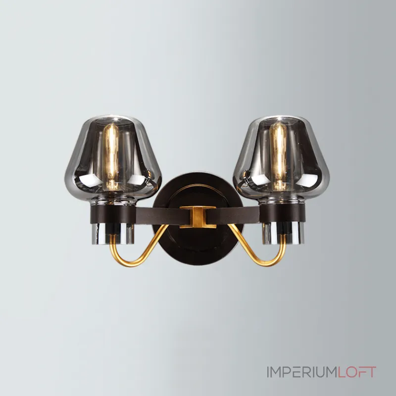 Бра MONTALEMBERT SCONCE BY Studios Черный, Дымчатый от ImperiumLoft Бра MONTALEMBERT SCONCE BY Studios Черный, Дымчатый от ImperiumLoft