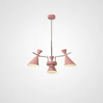 Люстра на штанге FRANKA D80 3 lamps Pink от ImperiumLoft