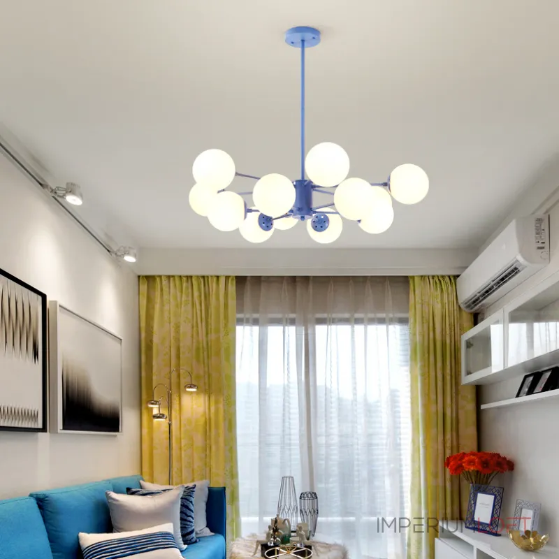 Люстра на штанге BALLS LIGHT от ImperiumLoft Люстра на штанге BALLS LIGHT от ImperiumLoft