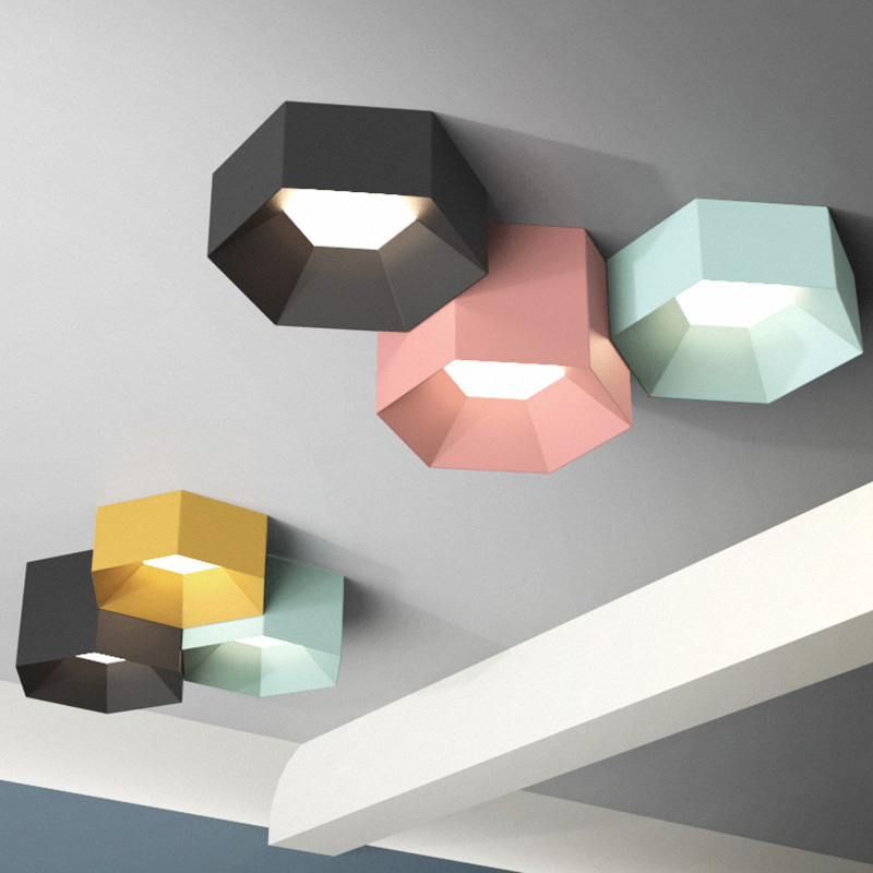 Потолочный светильник HEXAGON A H13 White от ImperiumLoft Потолочный светильник HEXAGON A H13 White от ImperiumLoft