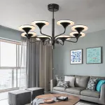 Люстра на штанге PILLAR L15 Silver от ImperiumLoft