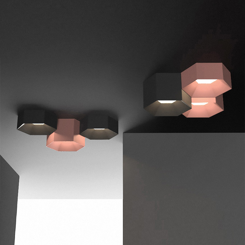 Потолочный светильник HEXAGON A H13 White от ImperiumLoft Потолочный светильник HEXAGON A H13 White от ImperiumLoft