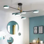 Люстра на штанге TECHNUM COLOR LED Green от ImperiumLoft