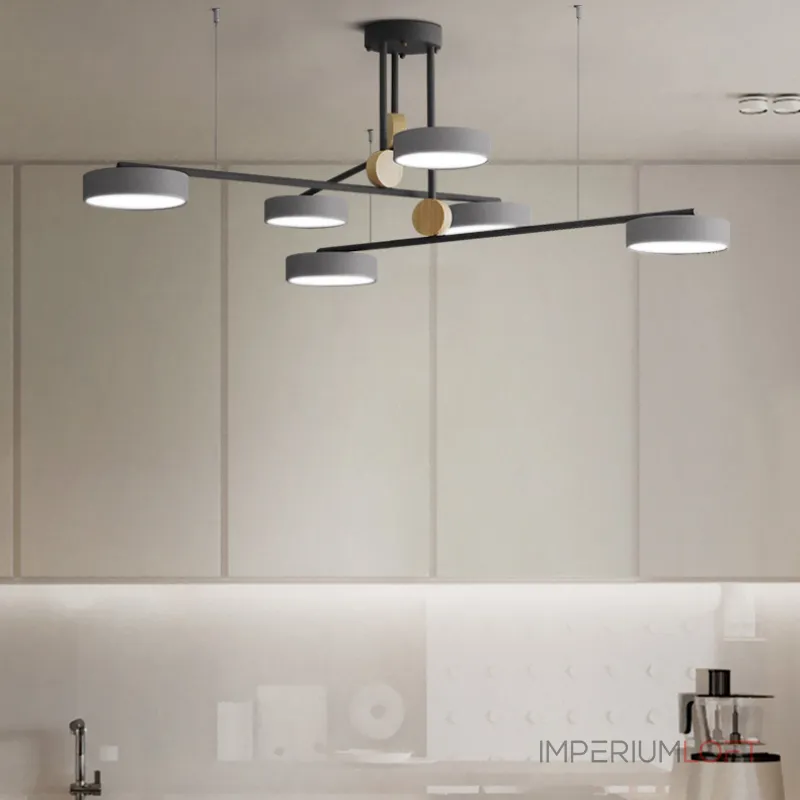 Люстра на штанге TECHNUM COLOR LED Green от ImperiumLoft