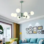 Люстра на штанге BALLS LIGHT от ImperiumLoft