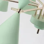 Люстра на штанге FRANKA D80 6 lamps Yellow от ImperiumLoft