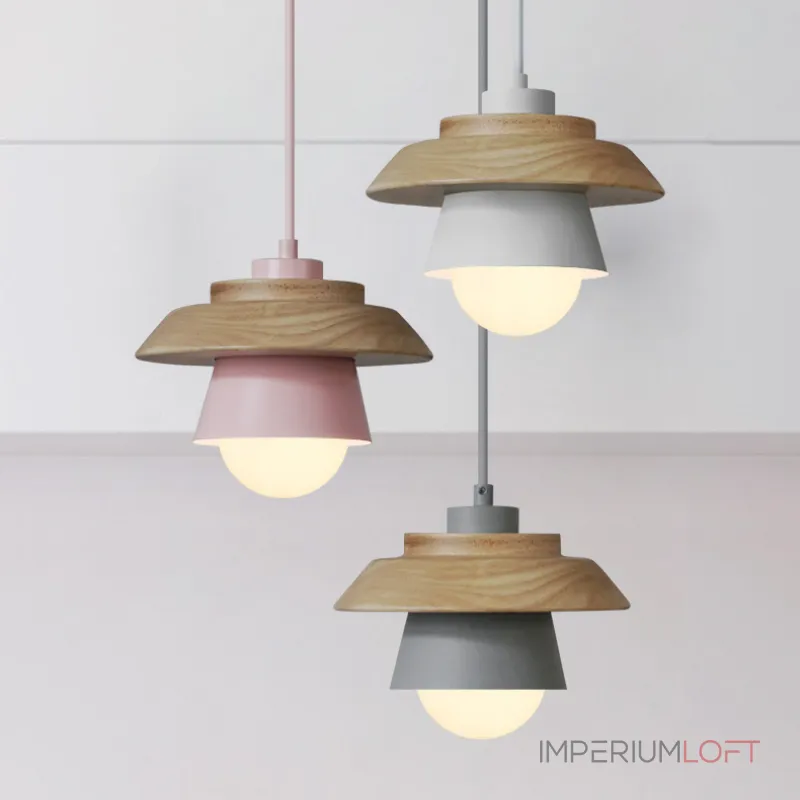 Подвесной светильник ECO Серый от ImperiumLoft