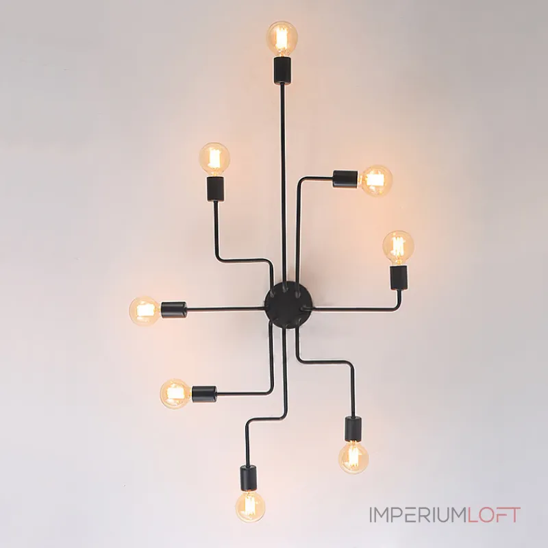 Потолочная люстра SCHEME BLACK от ImperiumLoft