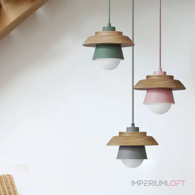 Подвесной светильник ECO Серый от ImperiumLoft