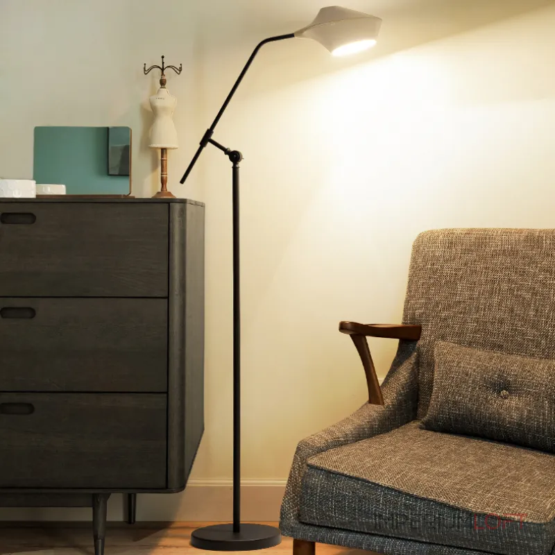 Торшер LANT FL Gold White от ImperiumLoft Торшер LANT FL Gold White от ImperiumLoft