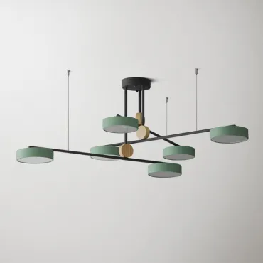 Люстра на штанге TECHNUM COLOR LED Green Люстра на штанге TECHNUM COLOR LED Green