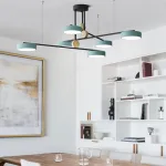 Люстра на штанге TECHNUM COLOR LED Green от ImperiumLoft