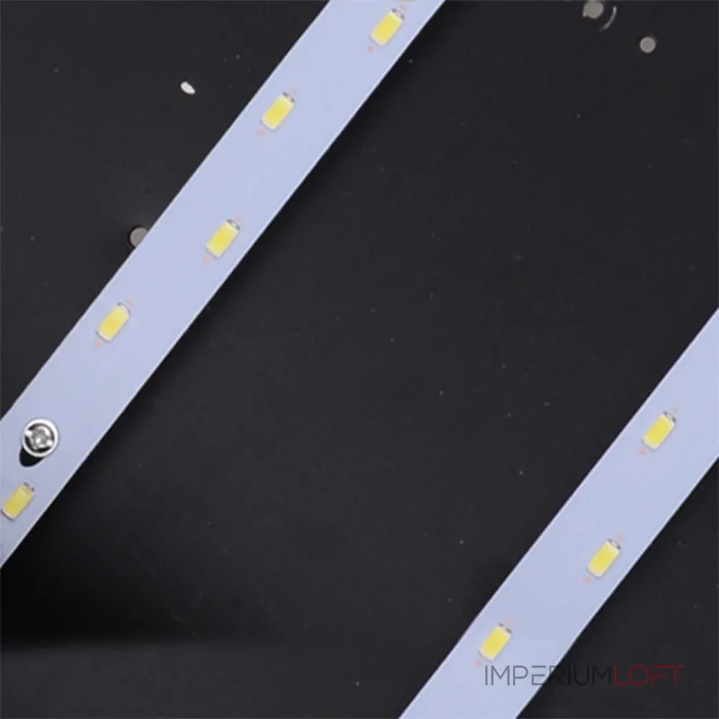 Потолочный светодиодный светильник GEOMETRIC Black D50 от ImperiumLoft