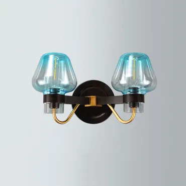 Бра MONTALEMBERT SCONCE L2 BY Studios Черный, Голубой Бра MONTALEMBERT SCONCE L2 BY Studios Черный, Голубой