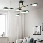 Люстра на штанге TECHNUM COLOR LED Green от ImperiumLoft
