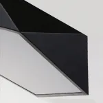 Потолочный светодиодный светильник GEOMETRIC Black D50 от ImperiumLoft