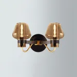 Бра MONTALEMBERT SCONCE BY Studios Черный, Янтарь от ImperiumLoft
