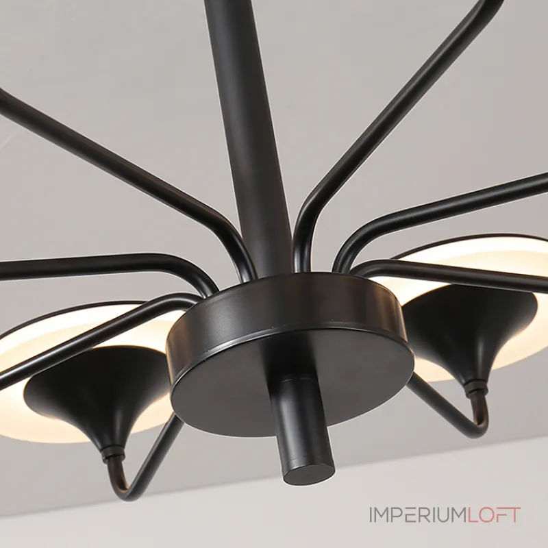 Люстра на штанге PILLAR L15 Silver от ImperiumLoft