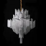 Подвесная люстра Ava Chain Atlantis Chandelier D100 Хром