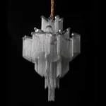 Подвесная люстра Ava Chain Atlantis Chandelier D80 Хром