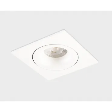 Светильник встраиваемый поворотный DE-201 white