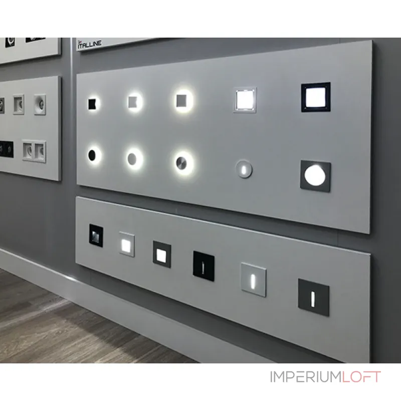 Подсветка встраиваемая DL 3019 black от ImperiumLoft